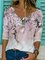 Long Sleeve Cotton Printed Shirts & Tops