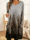 Casual Plants Long Sleeve Dresses