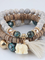 Ethnic Alloy Vintage Boho Beaded Tassel Bracelets