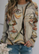 Long Sleeve Abstract Sweatshirt