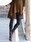 Cotton-Blend Floral Sheath Pants
