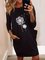 Casual Dandelion Long Sleeve Basic Floral Dresses
