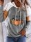 Hoodie Long Sleeve Casual Printed Sweatshirt