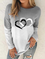Cotton-Blend Long Sleeve Shirts & Tops