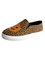Halloween Leopard Pumpkin Print Casual Canvas Shoes