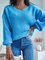 Casual Long Sleeve V Neck Sweater