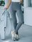 Plain Casual Sheath Pants