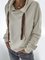 Cotton Blends Casual Sweatshirt