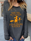 Yes I Can Drive Stick Letter Pattern Cotton Blends Shirts & Tops