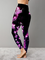 Butterfly Printed Cotton Blends Pants