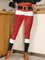 Color Block Christmas Pants
