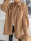 Plain Lapel Outerwear