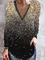 Basics Christmas Snowman Loosen Sweatshirt