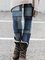 Abstract Skinny Pants