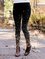 Sparkling Print Casual Slim Fit Leggings