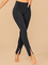 Casual Solid Cotton Blends Pants