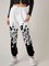 Loose casual trousers with feet, street fashion trend, digital printing sports pants women