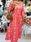 Half Sleeve V Neck Dresses
