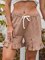 Women Folds Casual Pants