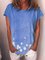 Sunflower Casual O-Neck Shirt Basic Top