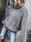 Long Sleeve Vintage Shift Cotton-Blend Sweater