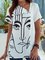 Short Sleeve V Neck Casual Shirts & Tops