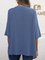 Vintage Cotton Half Sleeve Buttoned Asymmetrical Shirts & Tops