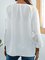 V Neck Polyester Cotton 3/4 Sleeve Shirts & Tops