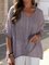 Cotton Half Sleeve Shift Shirts & Tops