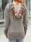 Casual Knitted Tribal Hoodie Sweatshirt