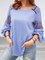 Tribal Printed Long Sleeve Cotton Shirt