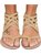 Cross Tied Strap Flip Flop Gladiator Sandals