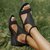 Pu Block Heel Summer Sandals