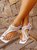 Breathable Mesh Square Toe Thong Sandals