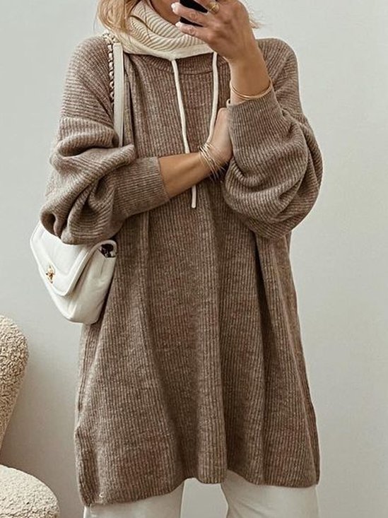 Yarn/Wool Yarn Casual Sweater