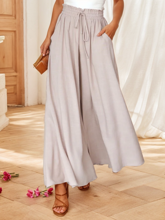 Vacation Loose Cotton Pants