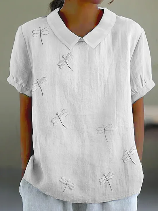 Casual Cotton Blouse