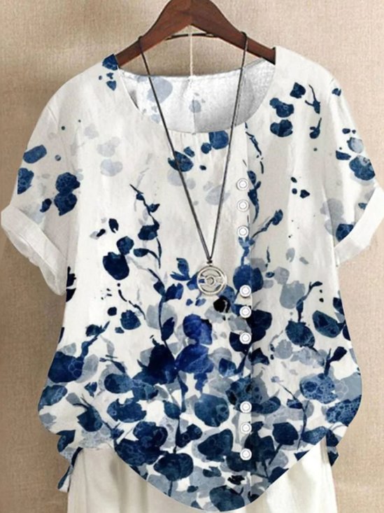 Cotton Casual Blouse