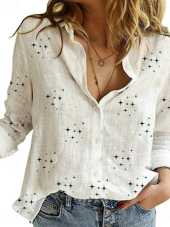 Regular Fit Floral Cotton Casual Shirt