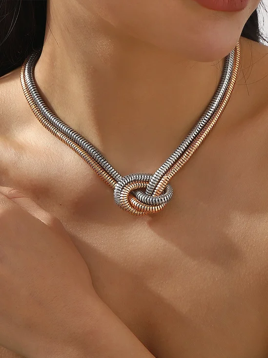 Retro Personalized Braided Linen Knot Necklace Or Bracelet