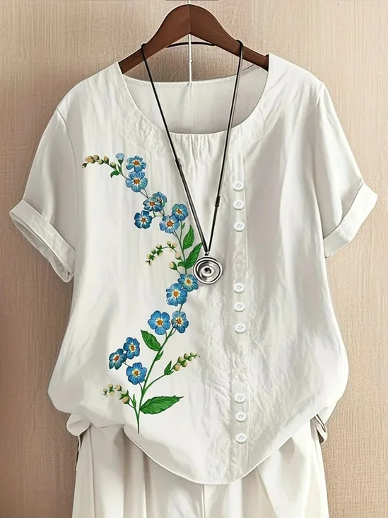 Simple Cotton Blouse