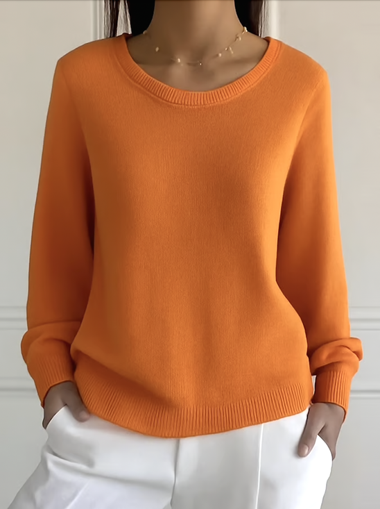Halloween Casual Crew Neck Sweater