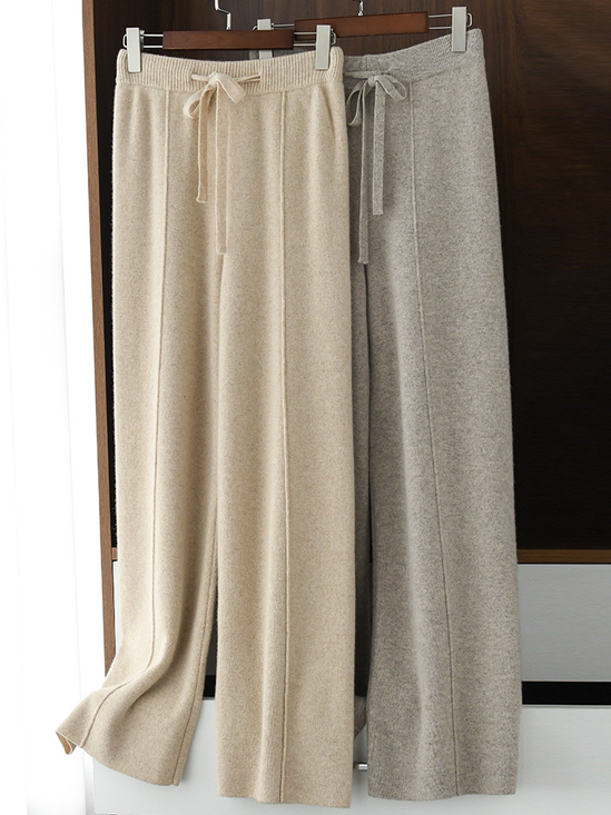 Imitation Cashmere Loose Casual Pants