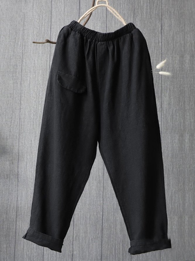 Women Casual Cotton Bottoms