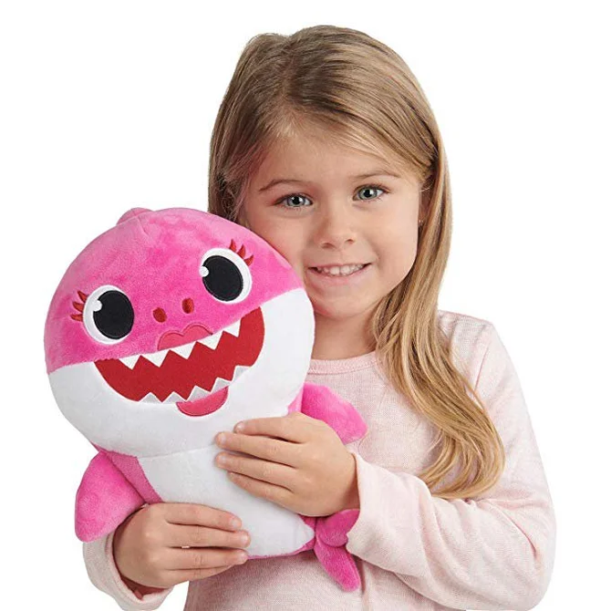 Baby shark cuddly toy clearance