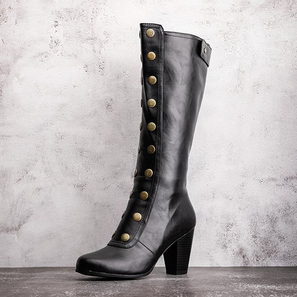 women vintage medieval boots retro cosplay high martin boots