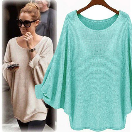 Casual Acrylic Crew Neck Sweater