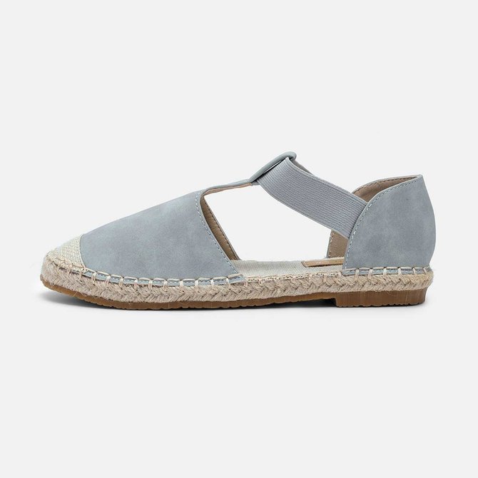 Summer Comfy Espadrilles Sandals Pu Slip On Sandals