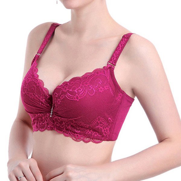 Sexy Lace Underwire Push Up Bra
