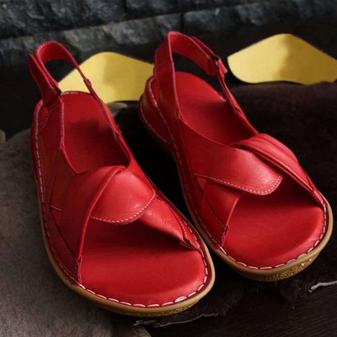 Women Summer Soft Sole Sandal Shoes Flat